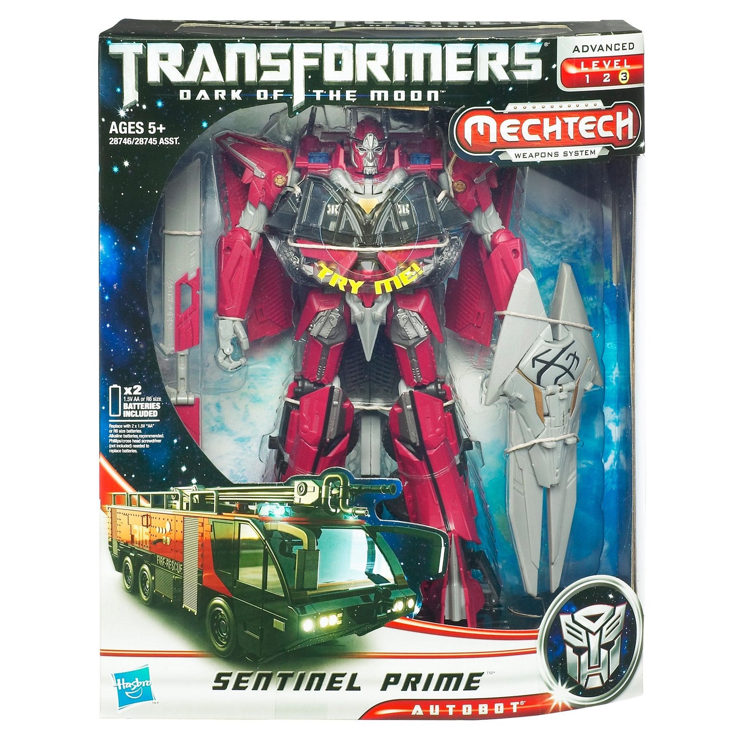 Transformers Dark of the Moon Autobot Sentinel Prime