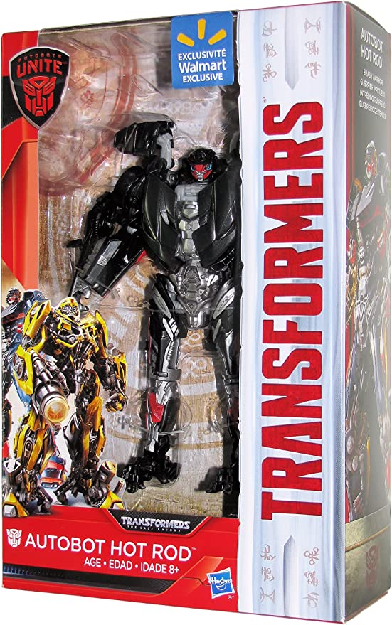 Transformers The Last Knight Autobots Unite Deluxe Class Autobot Hot Rod - Exclusive