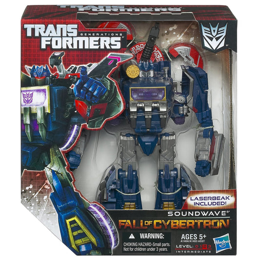 Transformers Generations SOUNDWAVE LASERBEAK Fall of Cybertron Voyager