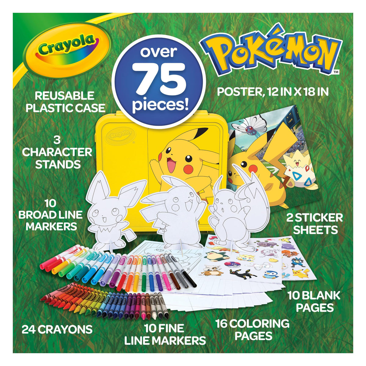 Crayola Pokémon Art Case 🍁 All In One Marketplace Canada