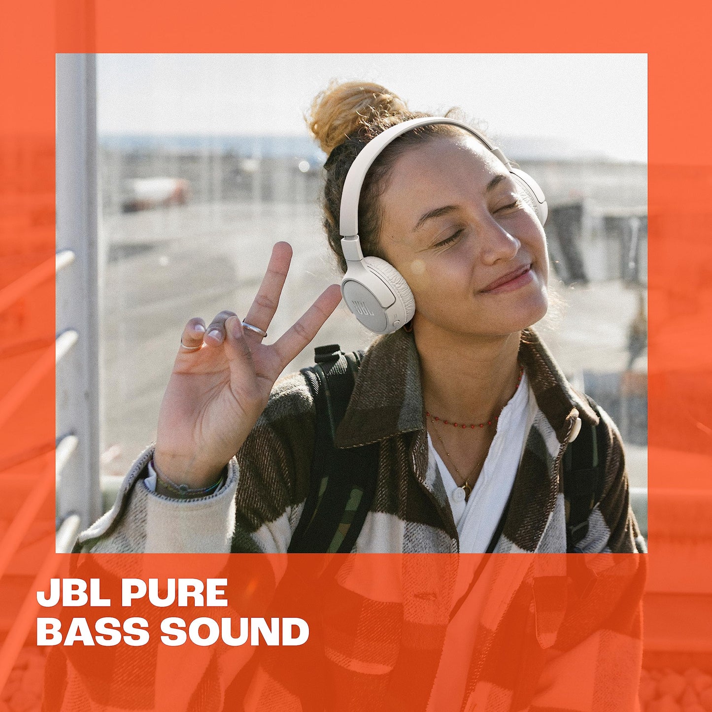 JBL Tune 670NC - Adaptive Noise Cancelling with Smart Ambient Wireless On-Ear Headphones, Up to 70H Battery Life with Speed Charge, Lightweight, Comfortable and Foldable Design (Purple) 🍁 All In One Marketplace Canada