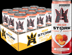Reign Storm Energy - Peach Nectarine (12 x 355ml 12)