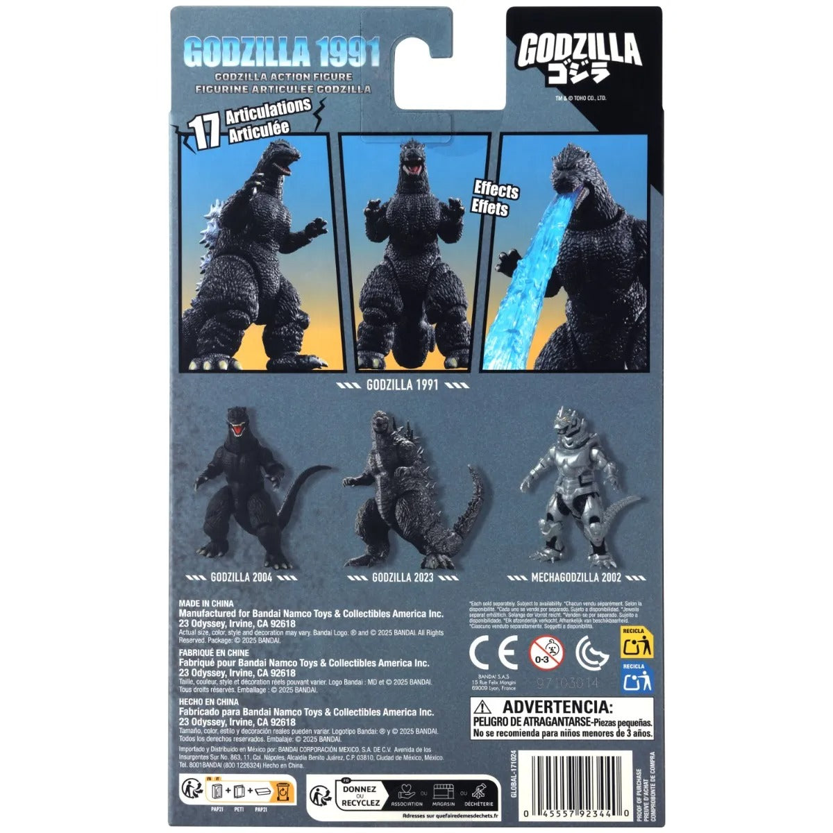 Godzilla 1991 - 6" Scale Godzilla Action Figure