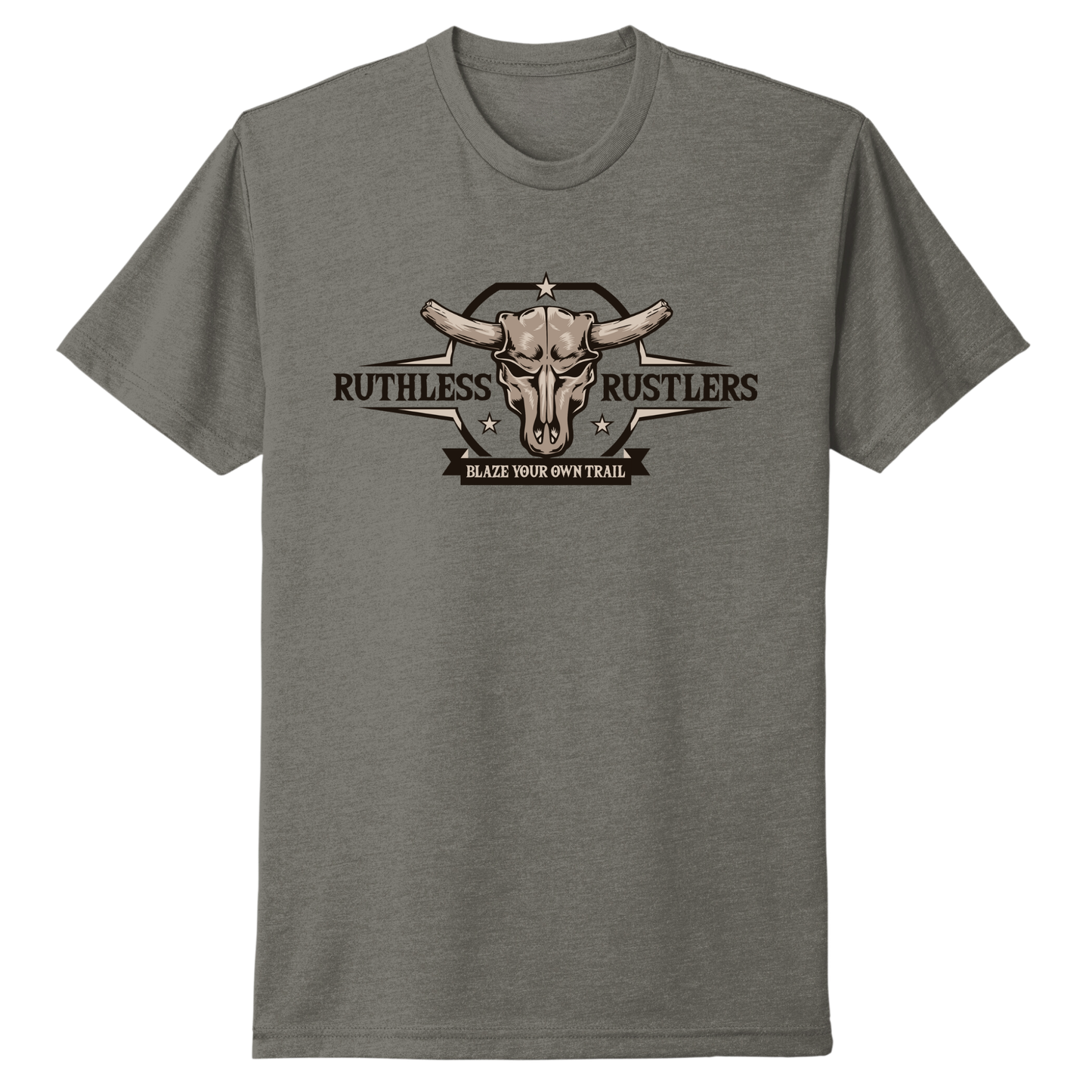 BLAZE YOUR OWN TRAIL T-SHIRT | Warm Grey