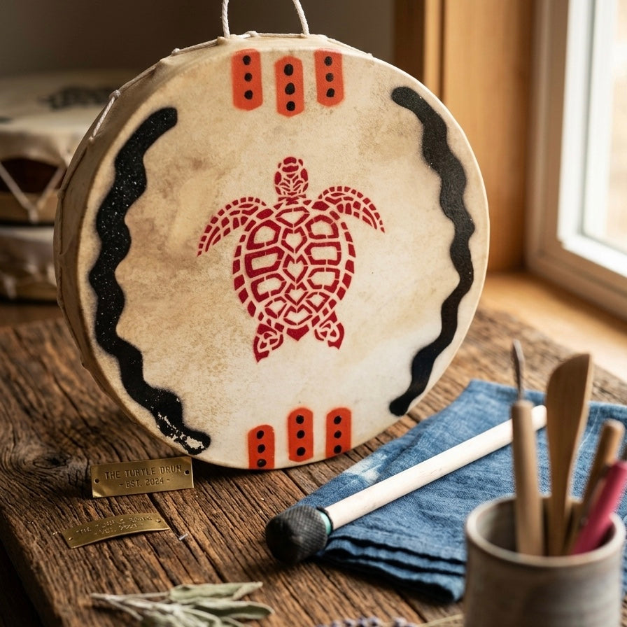 Turtle 12” Hand drum
