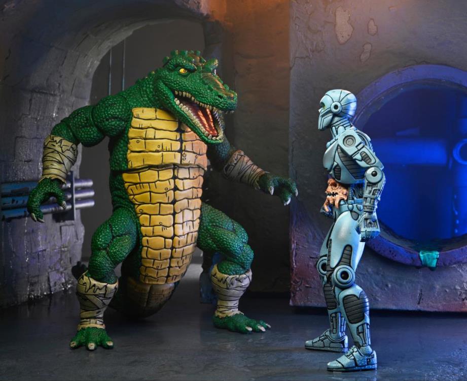 Teenage Mutant Ninja Turtles Leatherhead (Mirage Comics) Deluxe Action Figure