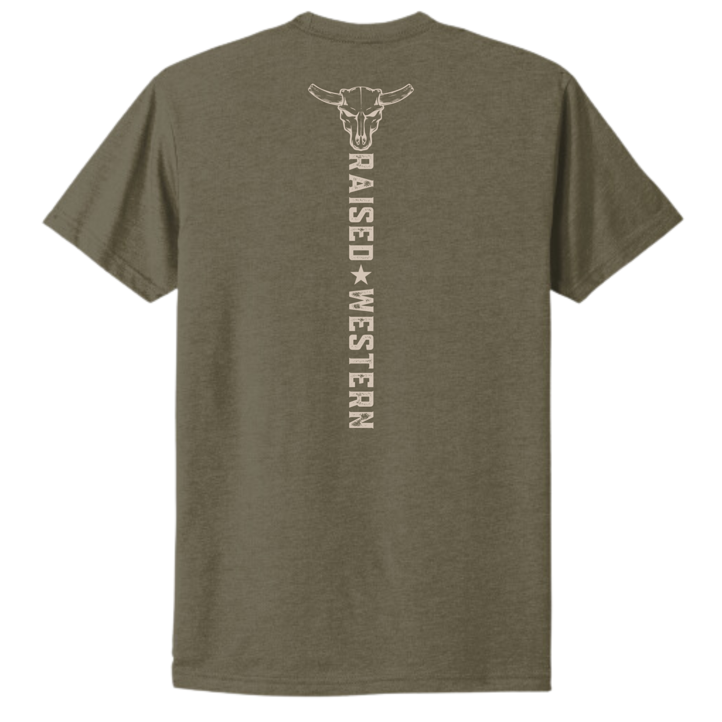 COUNTRY ROOTS T-SHIRT | Army Green