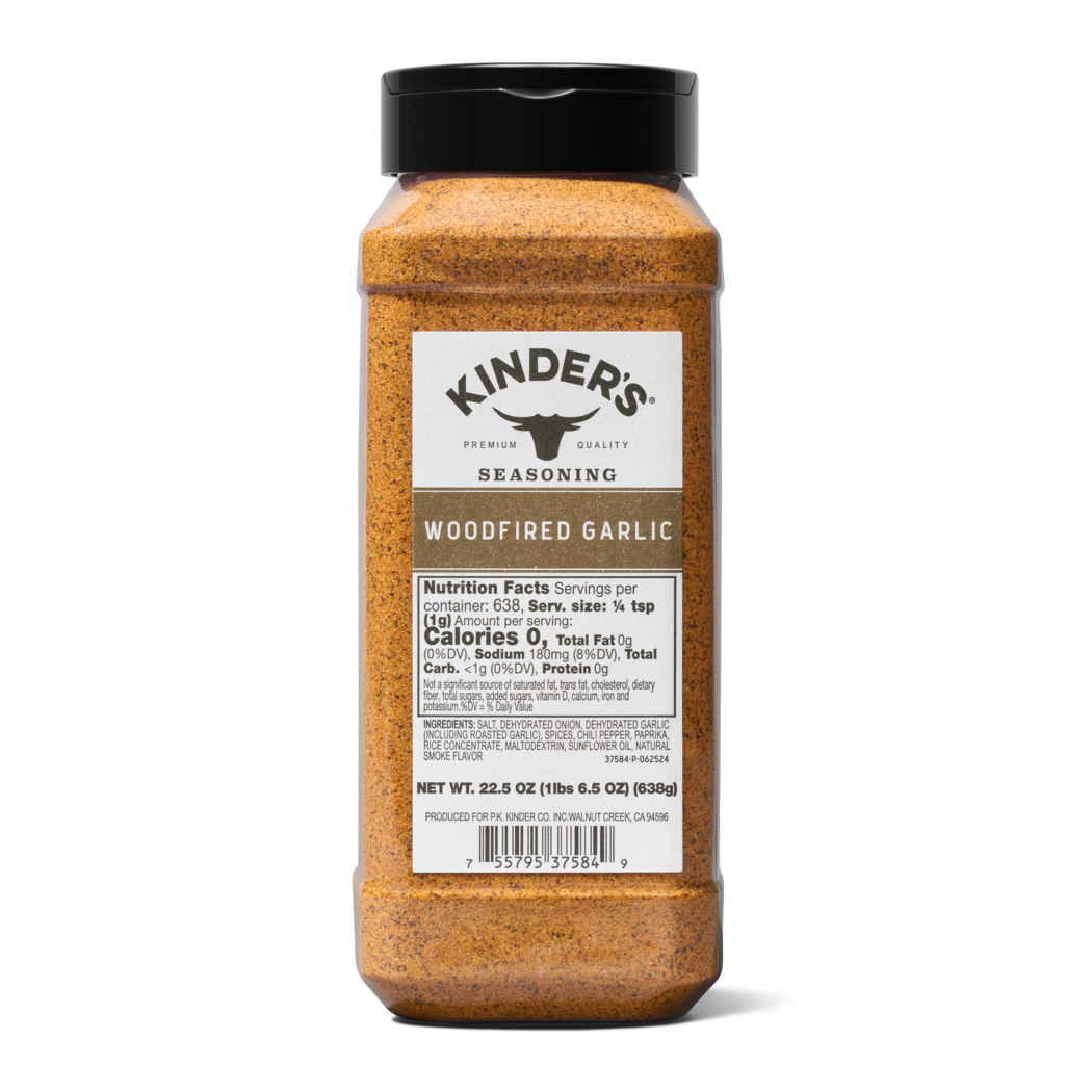 Kinder's Woodfired Garlic Seasoning 22.5oz (Bulk)