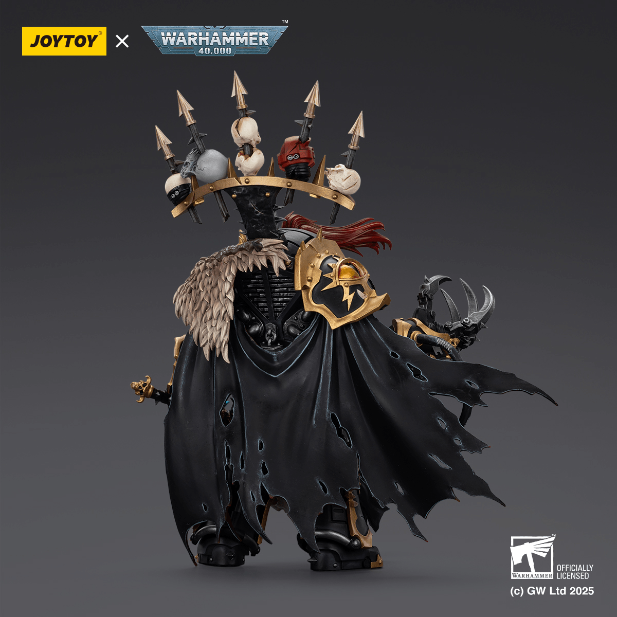 JOYTOY - Black Legion Abaddon the Despoiler with Drach'nyen and the Talon of Horus