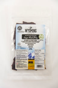 Wyoming Gourmet Beef - Peppered Beef Jerky (6 x 85g 2)