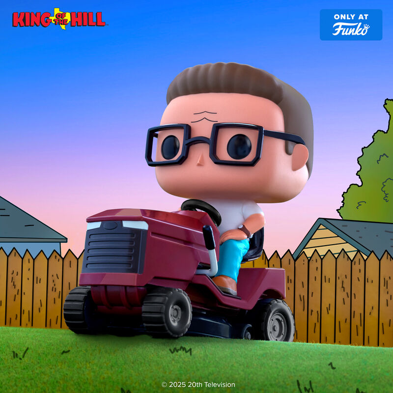 POP! Rides King of the Hill - Hank on Lawn Mower Funko Exclusive