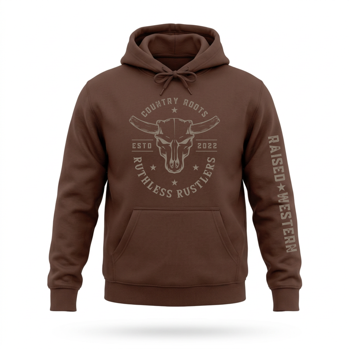 COUNTRY ROOTS HOODIE | Espresso