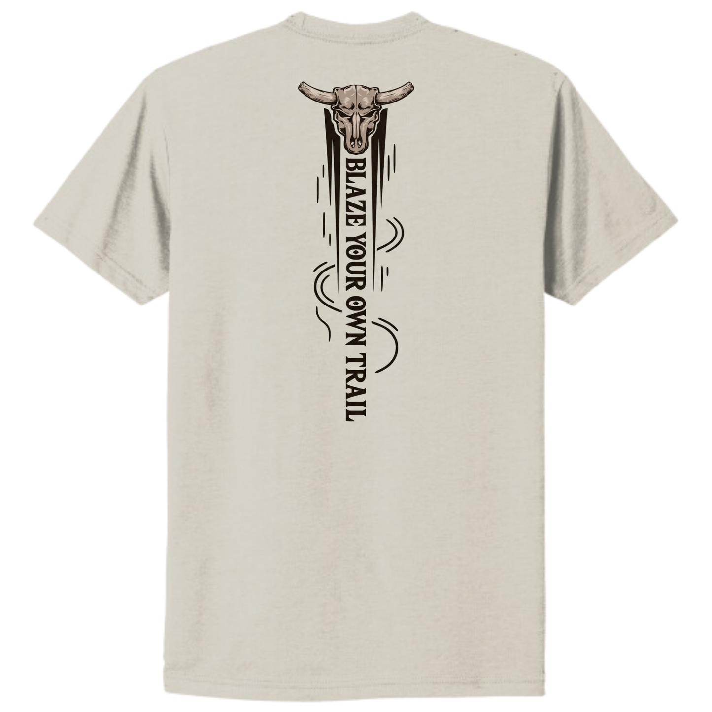 BLAZE YOUR OWN TRAIL T-SHIRT | Sand