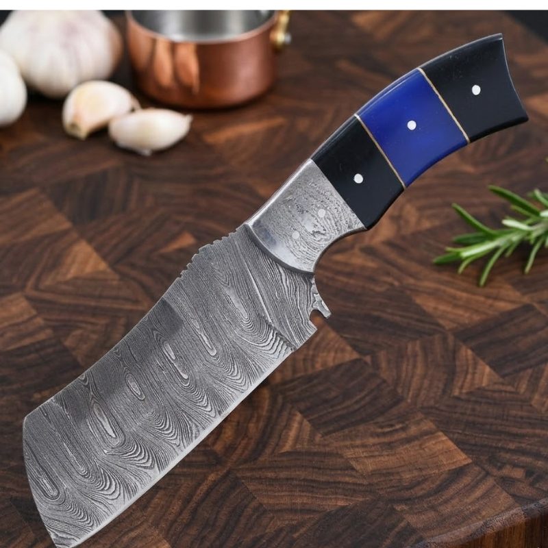 9" Damascus Hunting Knife (9834)