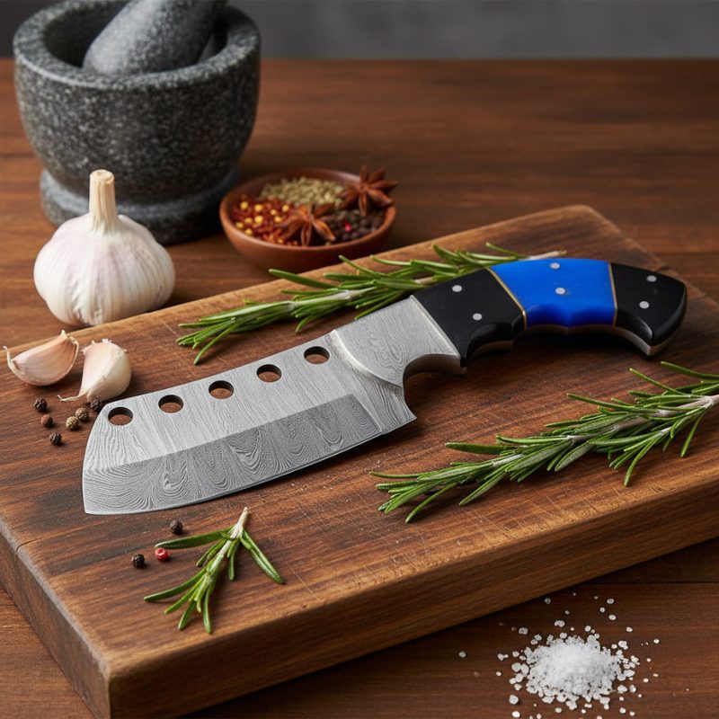 9.5" Damascus Blade Hunting Knife (9837)