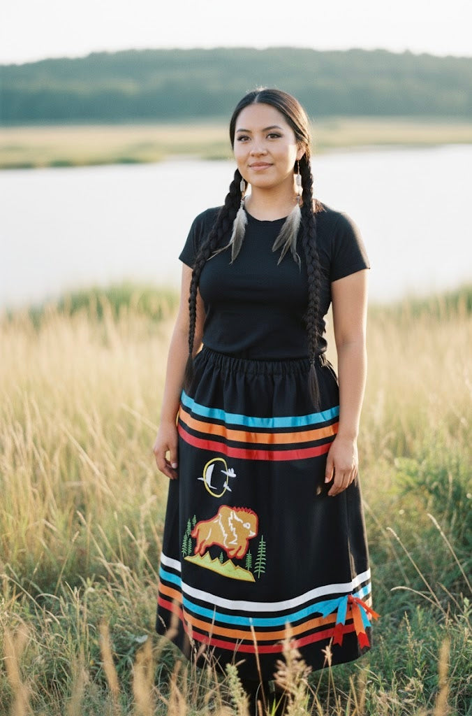 Plains Spirit Ribbon Skirt