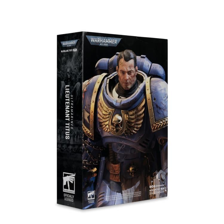 Warhammer 40,000: Space Marine 2 Ultramarines Lieutenant Titus Action Figure