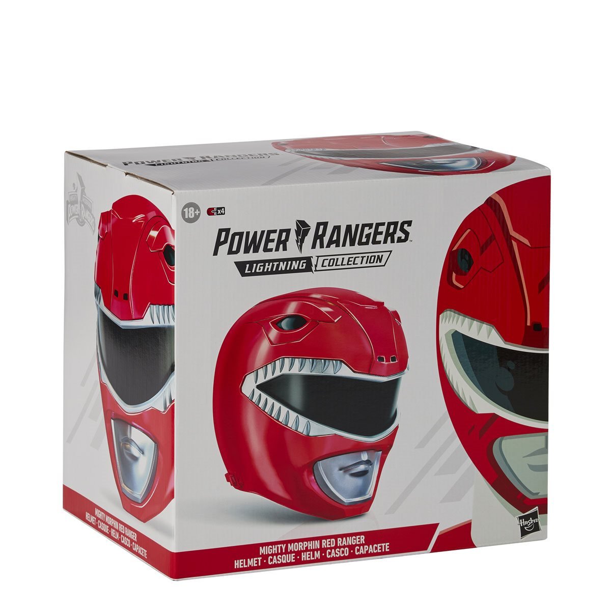 HASBRO - Power Rangers Lightning Collection Premium Red Ranger Helmet Prop Replica