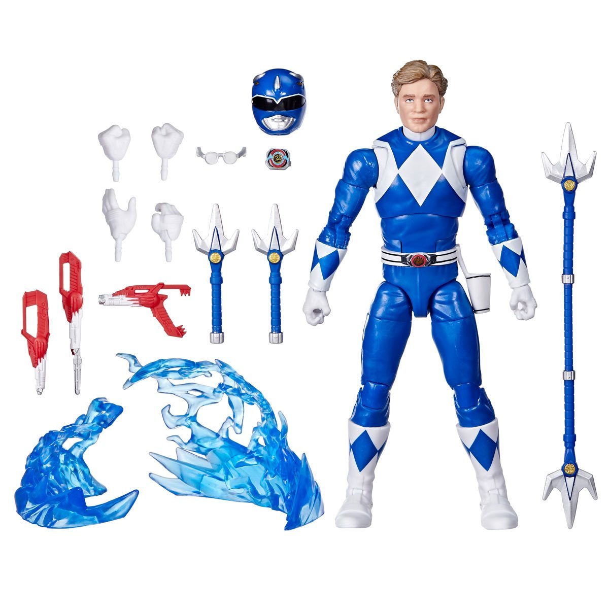 Mighty Morphin Power Rangers Lightning Collection Deluxe Blue Ranger
