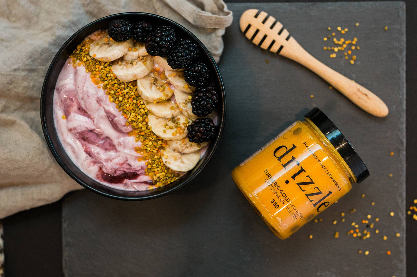 Drizzle Honey Turmeric Gold Superfood Honey