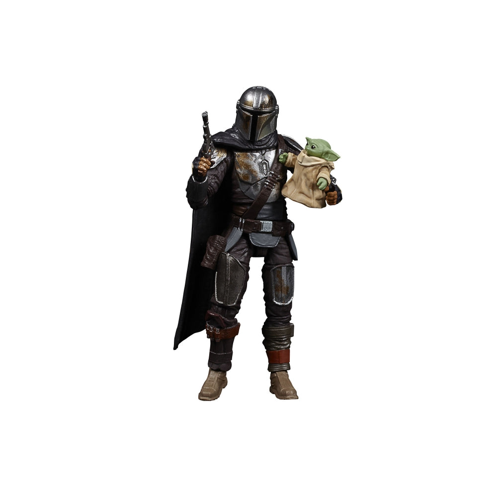 Star Wars The Vintage Collection Din Djarin ( The Mandalorian ) and The Child Mando and baby Yoda