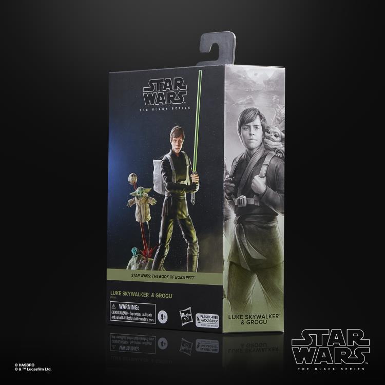 Star Wars: The Black Series 6" Luke Skywalker & Grogu - Book of Boba Fett