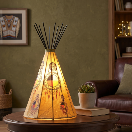 Dreamcatcher Teepee Lamp
