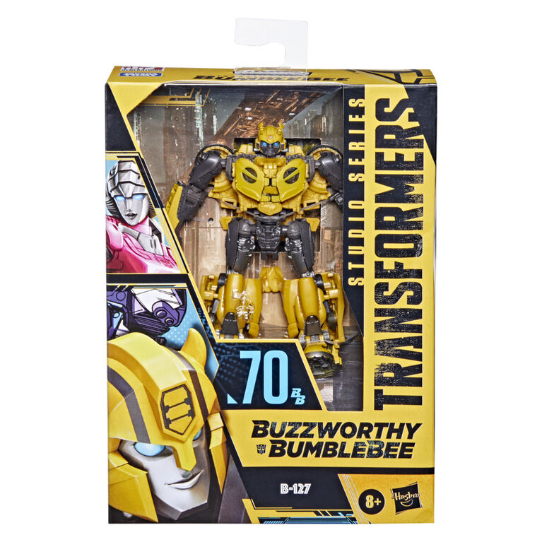 Hasbro - Transformers Toys Buzzworthy Bumblebee - Studio Series Deluxe Class 70BB B-127