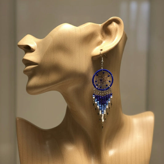 Dark blue/Dreamcatcher Dangles