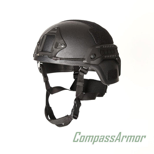 MICH Advanced Combat Tactical Full Cut Ballistic Helmet With 7 Pads System