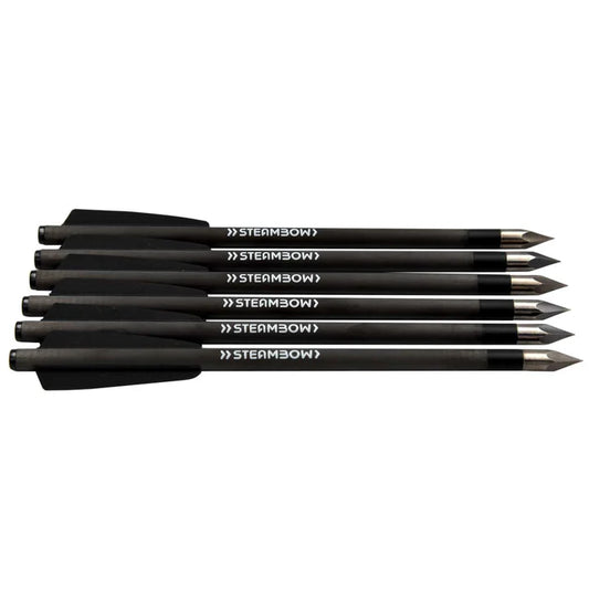 Steambow AR-Series Carbon Bodkin Arrows - Set of 6