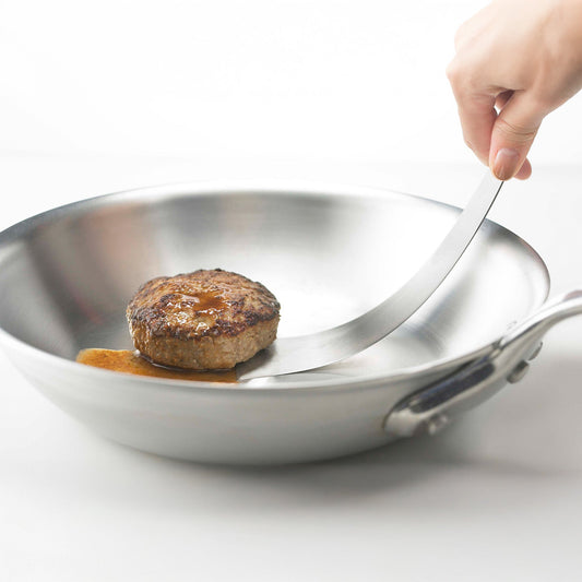 Yoshikawa EAtoCO Tolu Spatula | Stainless Steel, Japan