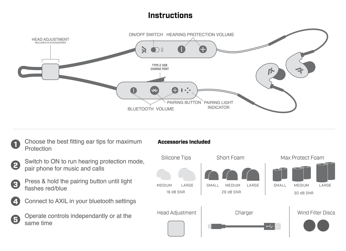 AXIL GS Extreme 2.0 Ear Buds