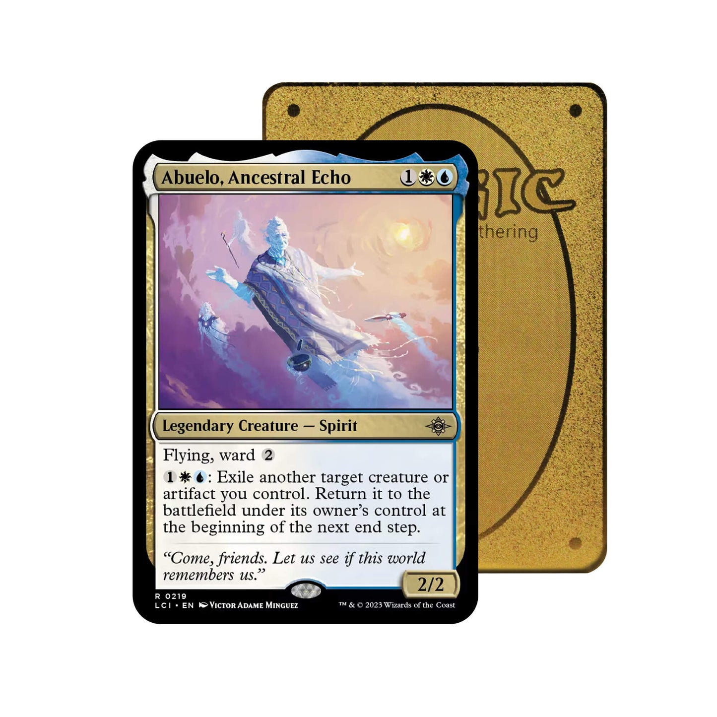 Abuelo, Ancestral Echo Metal Orica Card