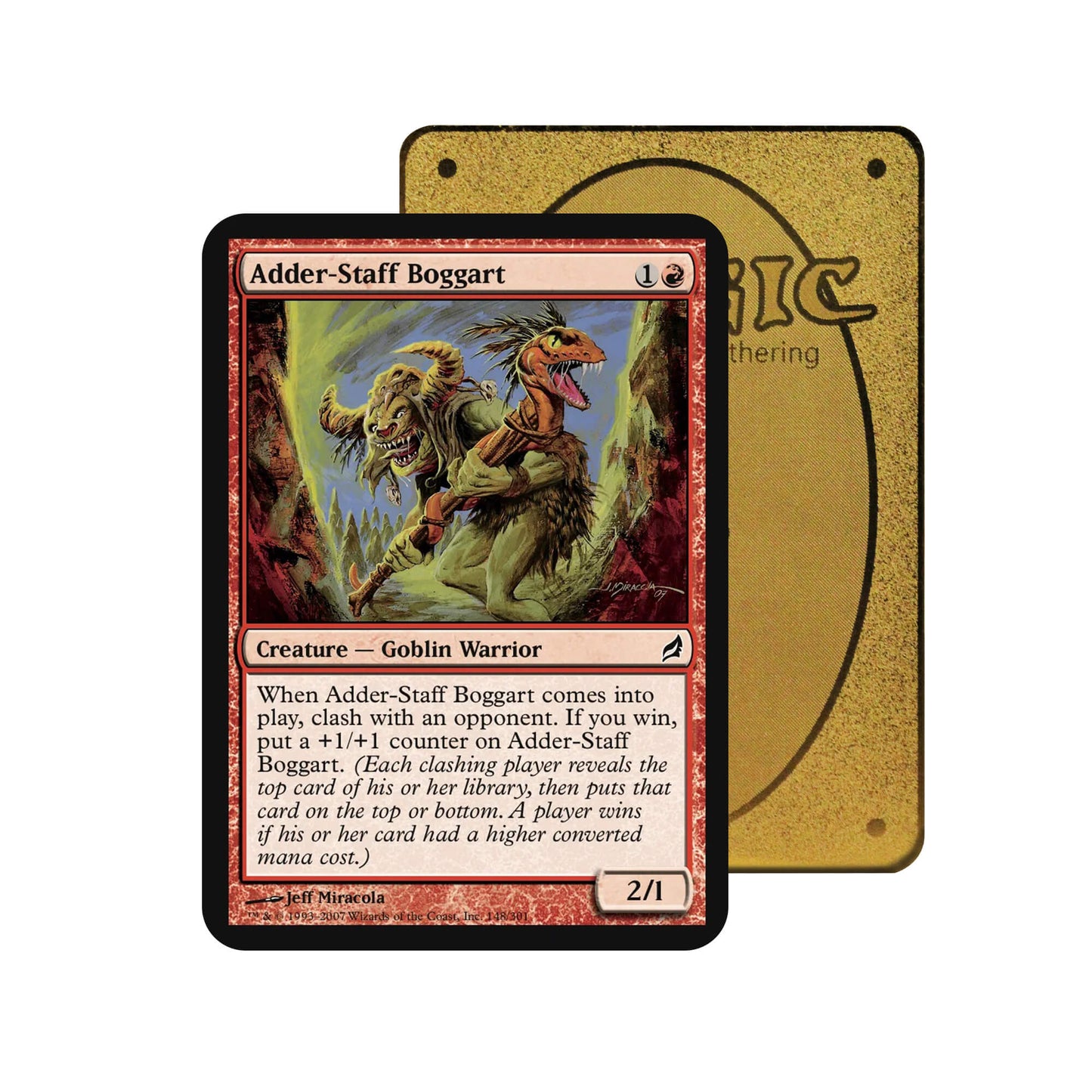 Adder-Staff Boggart Metal Orica Card