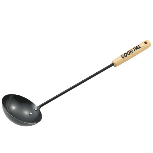 Chinese Metal Ladle – Yoshikawa Cook-Pal Japanese Wok Ladle