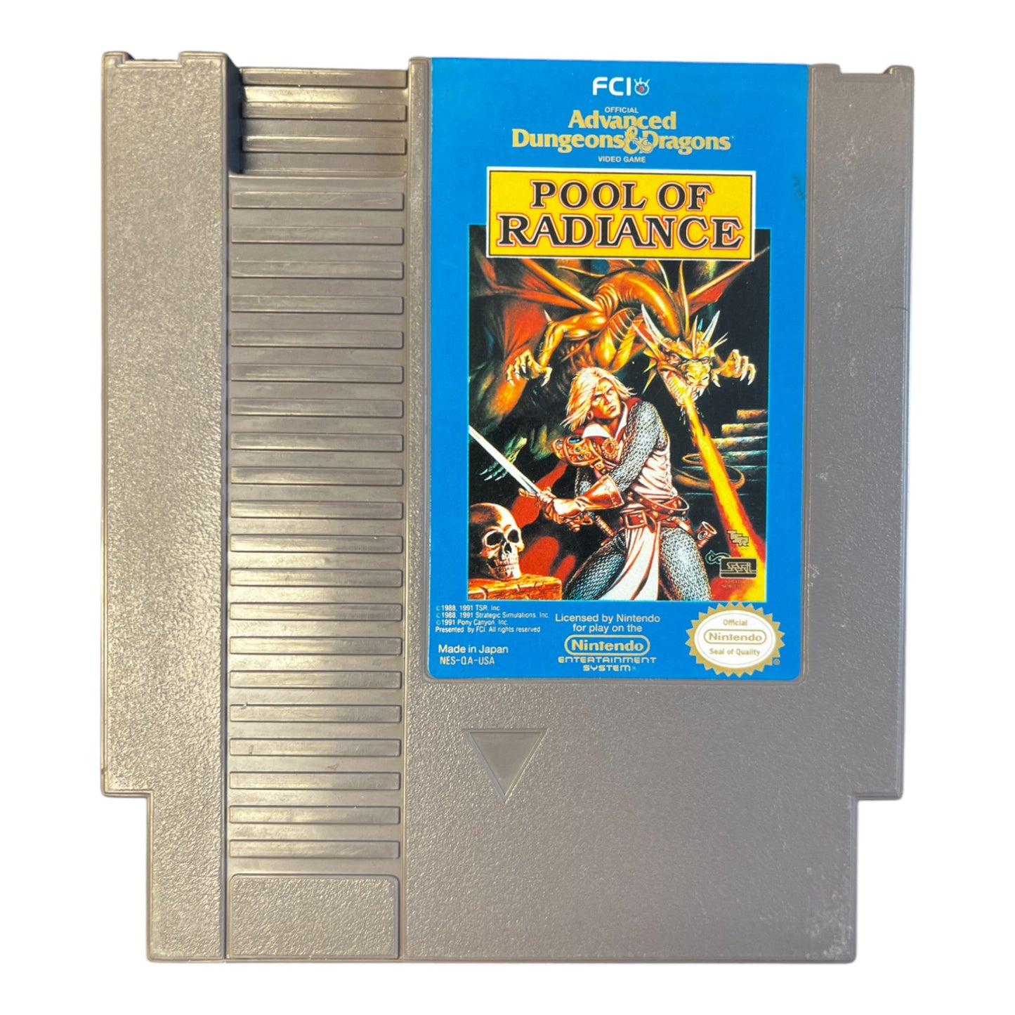 Advanced Dungeons & Dragons Pool of Radiance (NES)