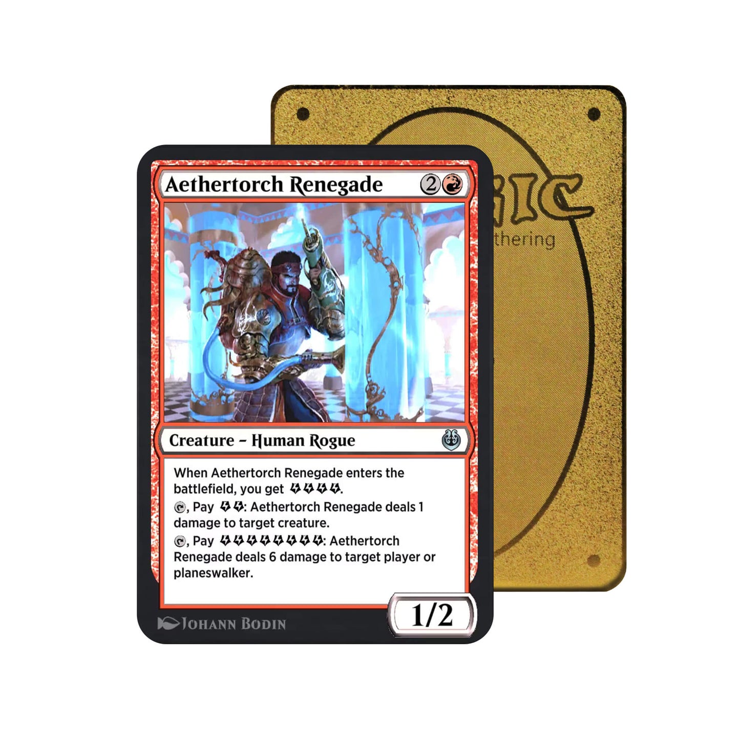 Aethertorch Renegade Metal Orica Card