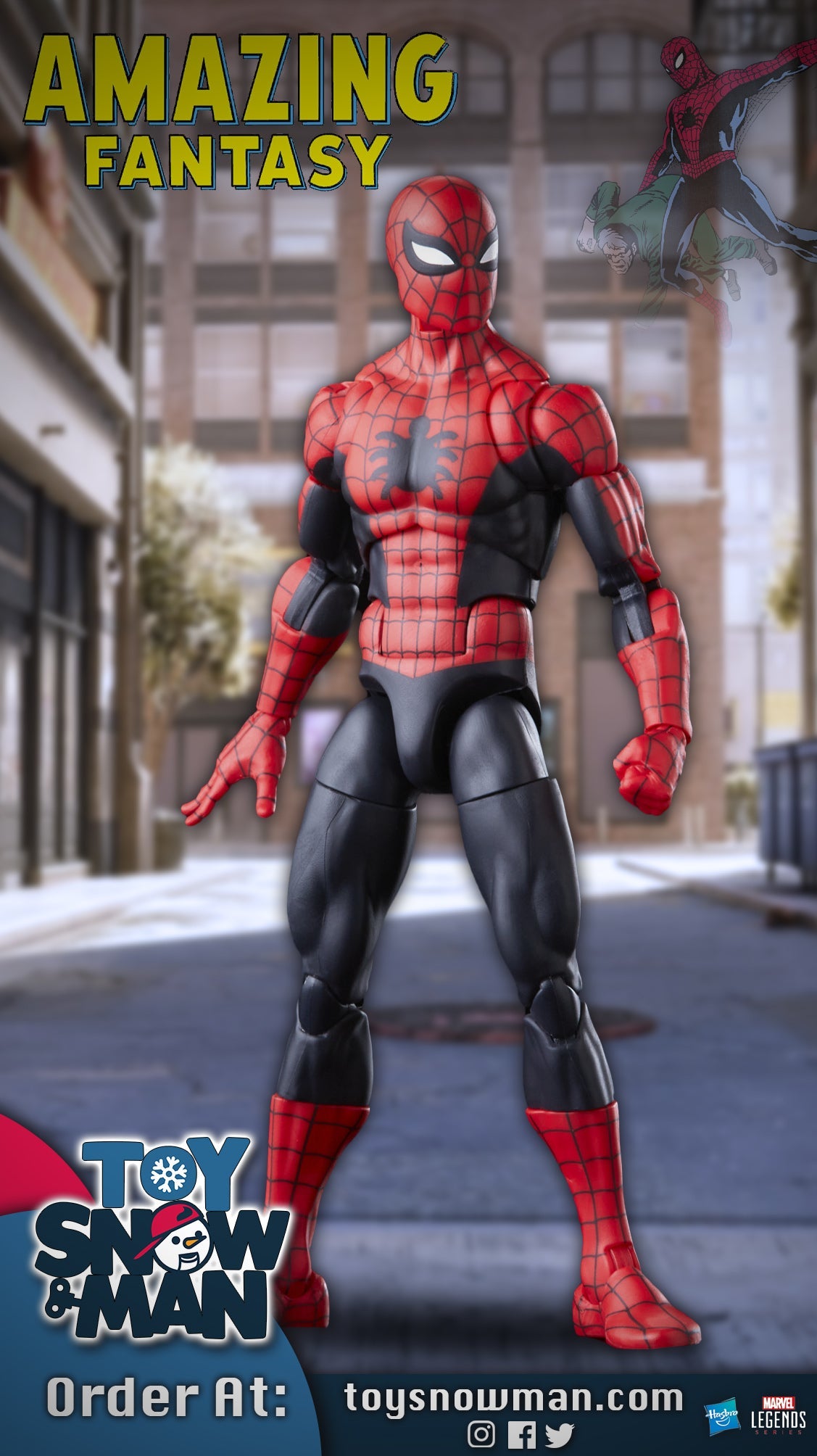 Marvel Legends Series 60th Anniversary Amazing Fantasy Spider-Man