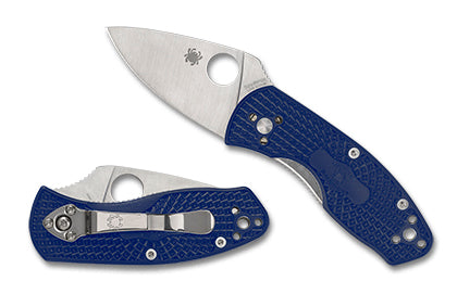 Spyderco Ambitious™ Lightweight Blue CPM S35VN