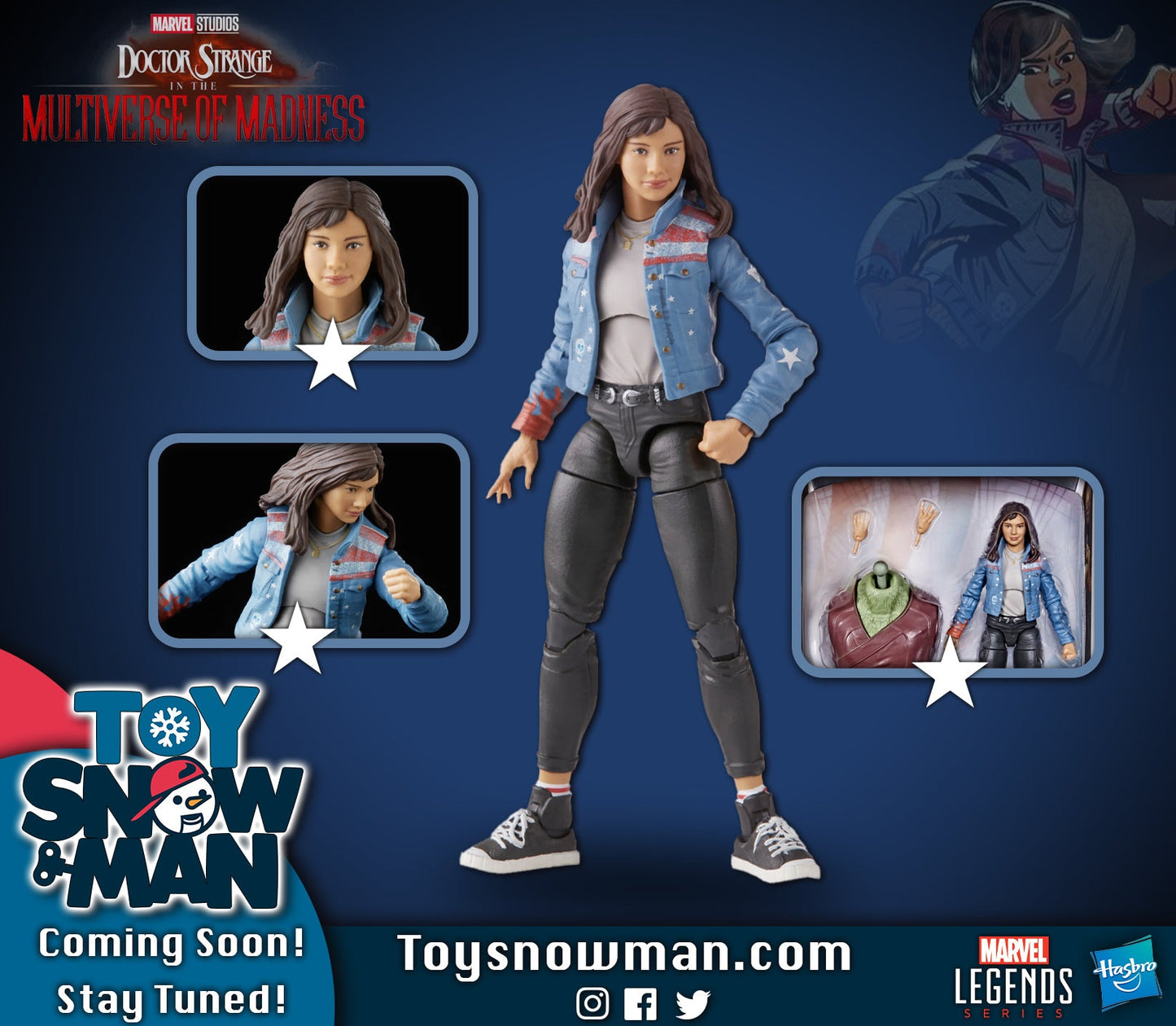 Multiverse of Madness Marvel Legends America Chavez (Rintrah BAF)