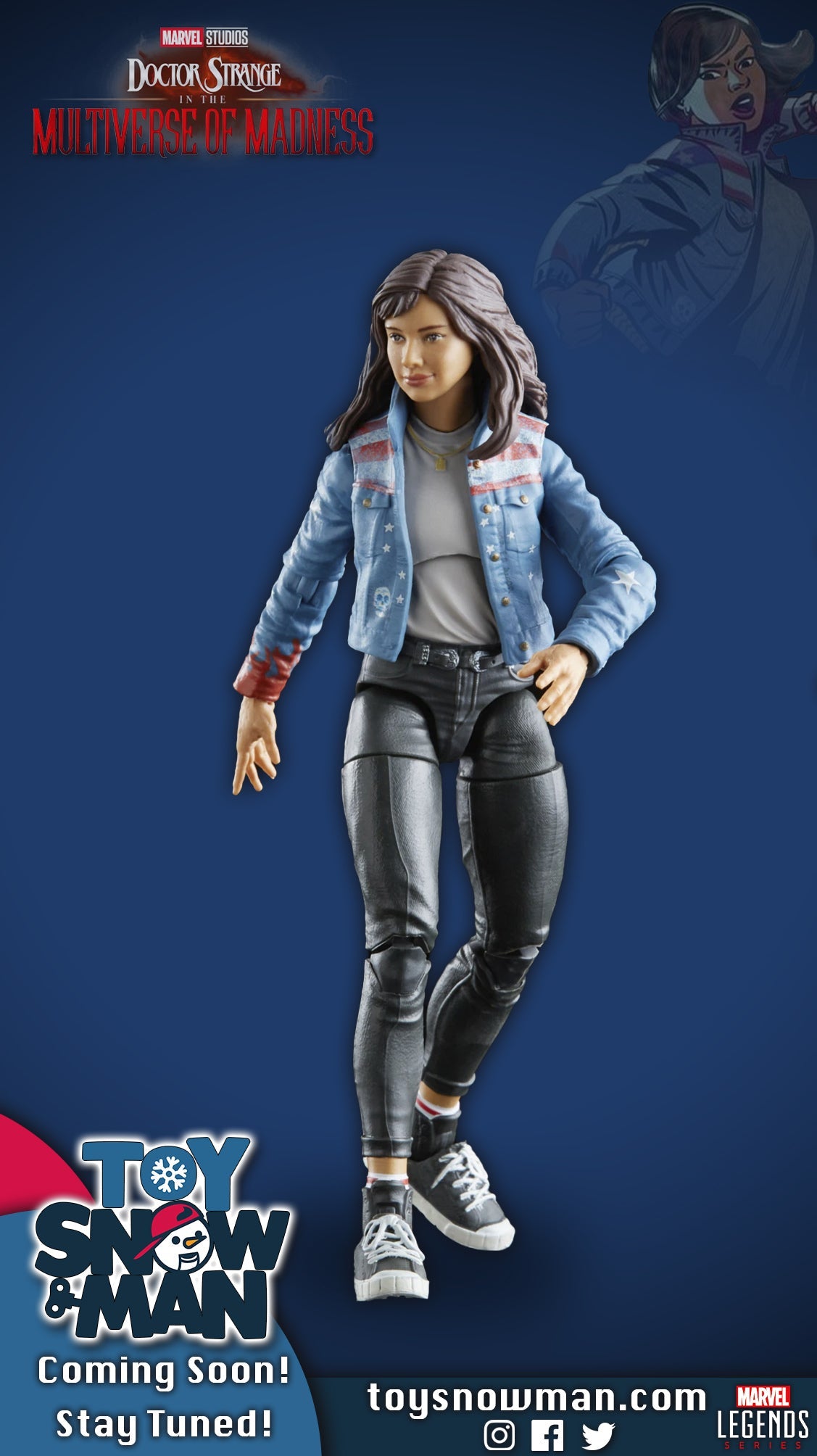 Multiverse of Madness Marvel Legends America Chavez (Rintrah BAF)