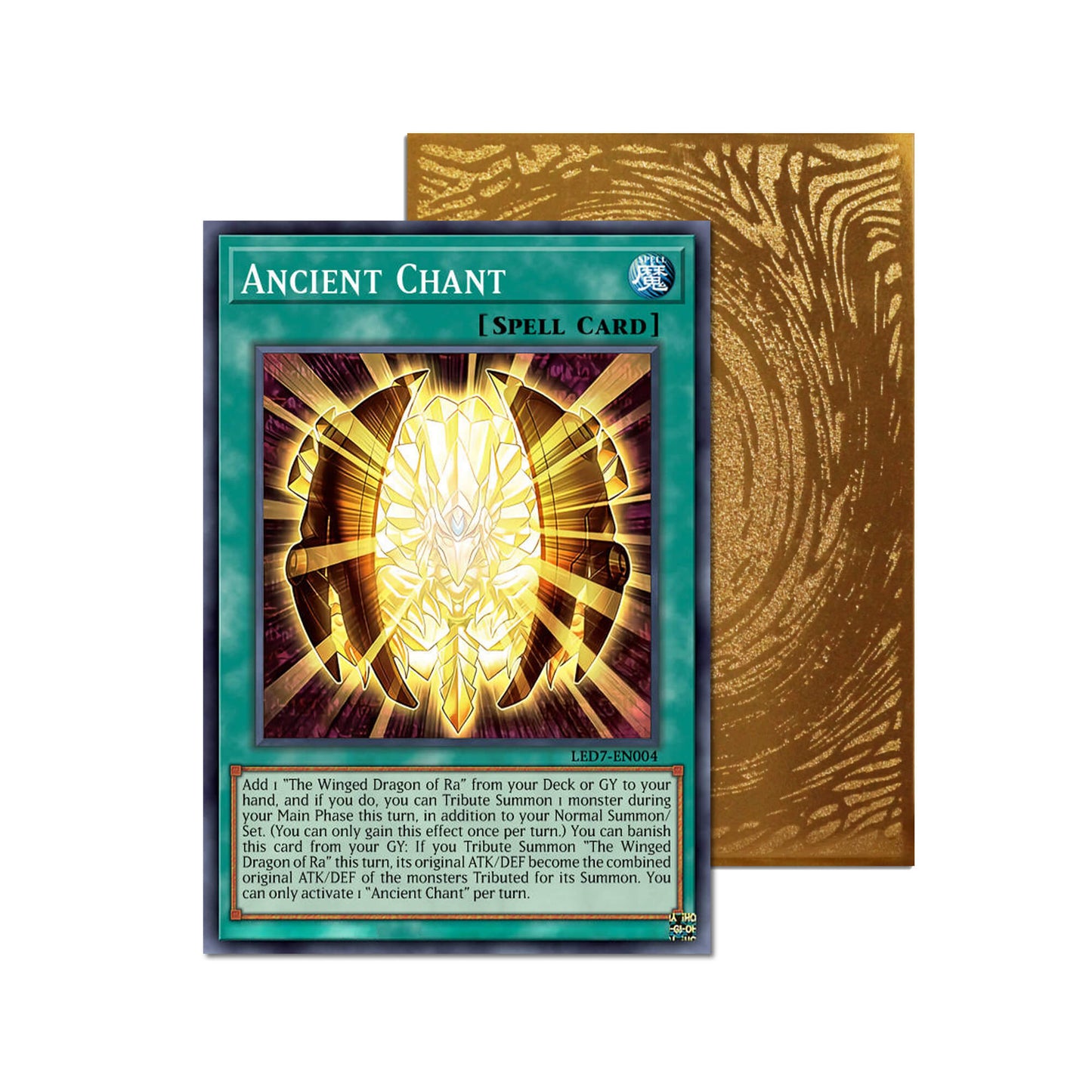Ancient Chant Metal Orica Card