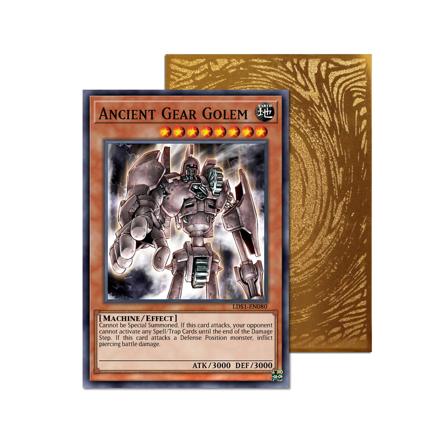 Ancient Gear Golem Metal Orica Card