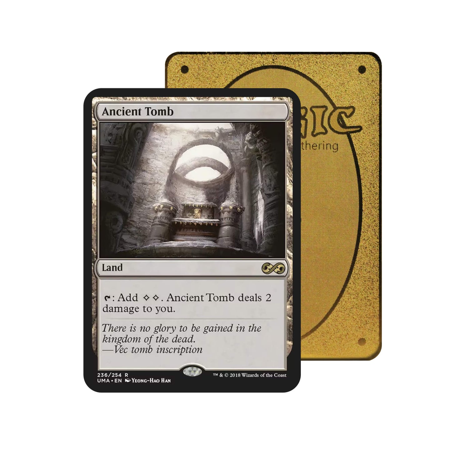 Ancient Tomb Metal Orica Card