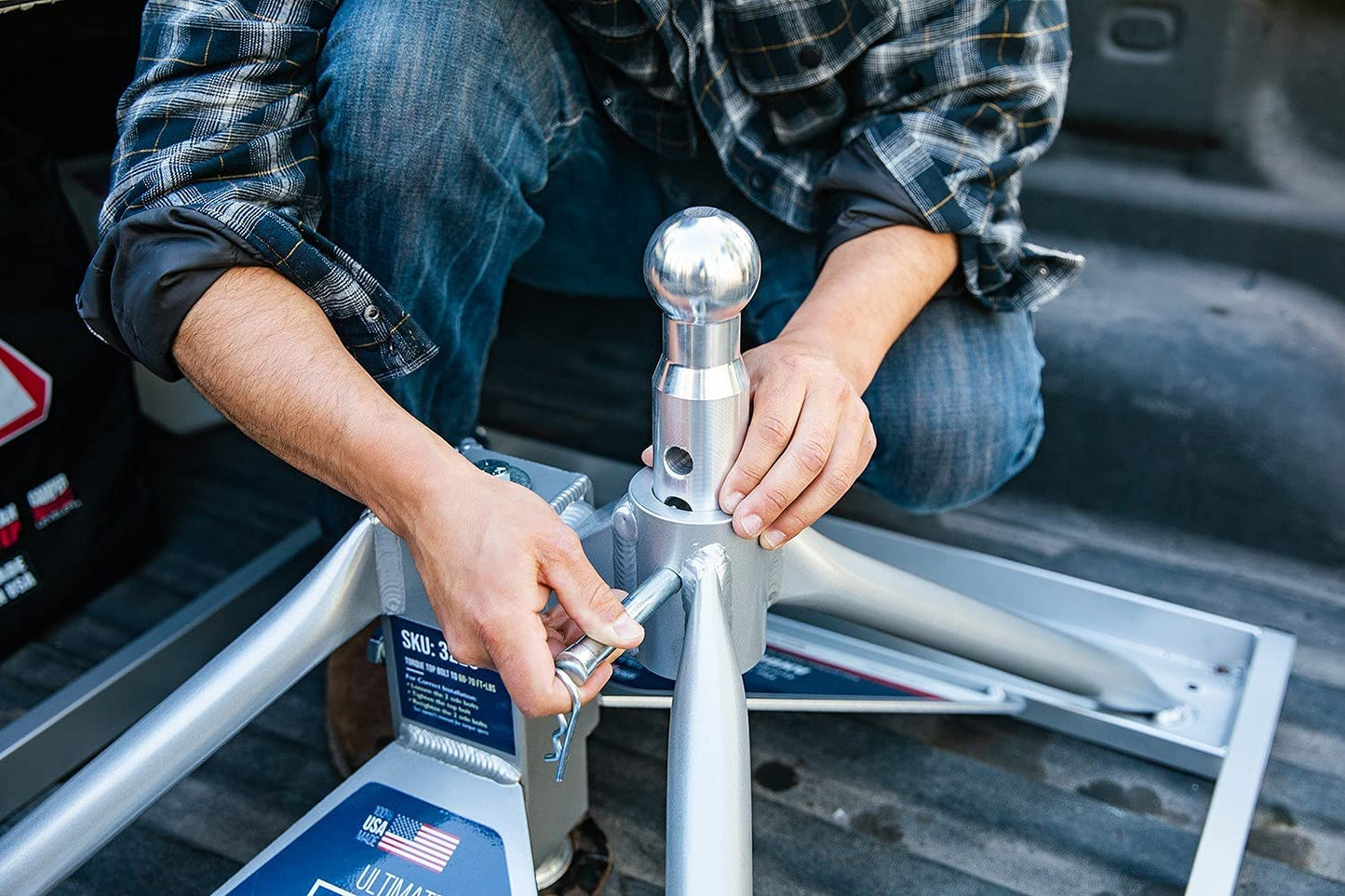 Andersen Hitches Aluminum Ultimate 5th Wheel Connection - Ultimate Connection Gooseneck Mount AND3220