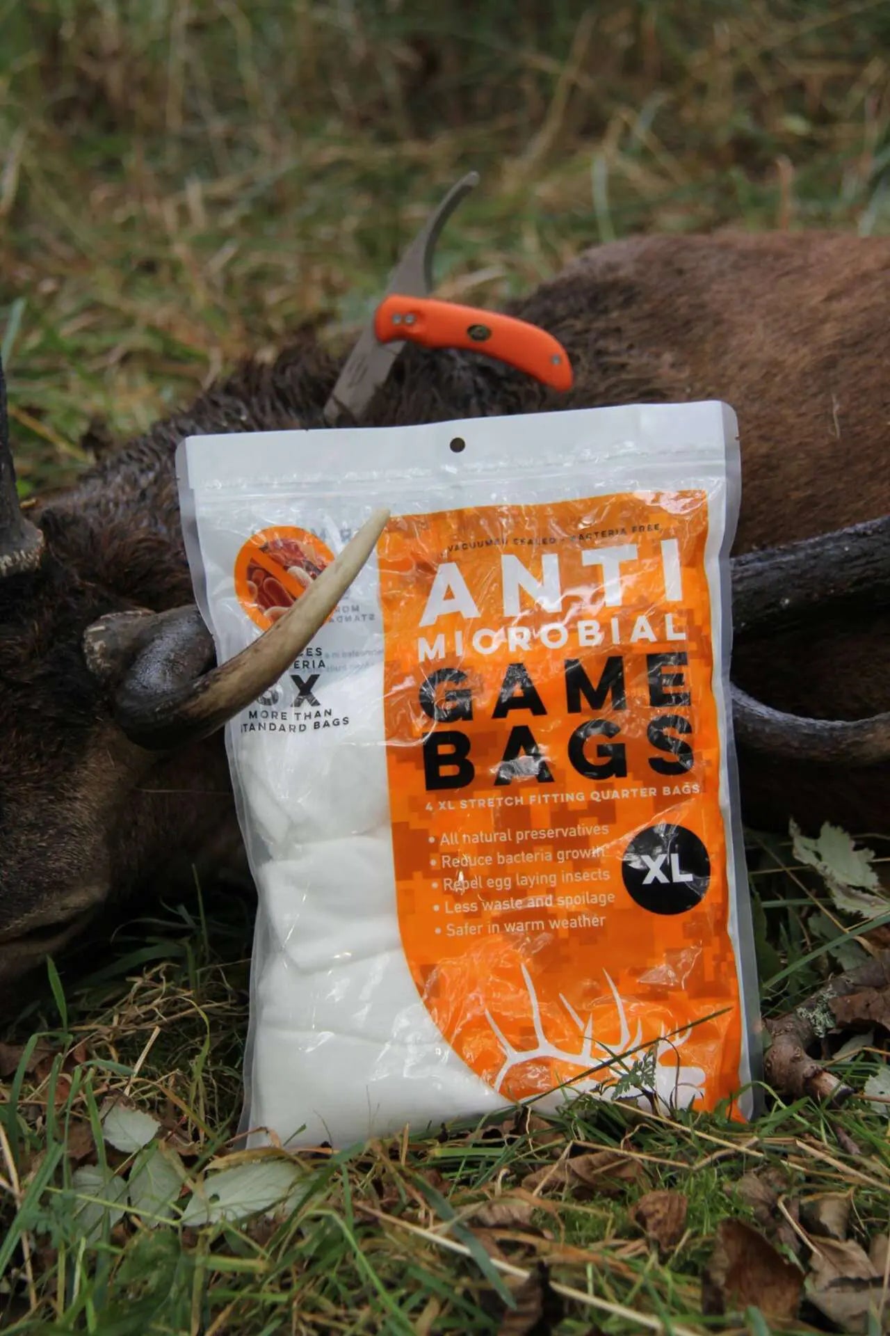 Koola Buck Anti-microbial Elk Quarter Game Bags XL