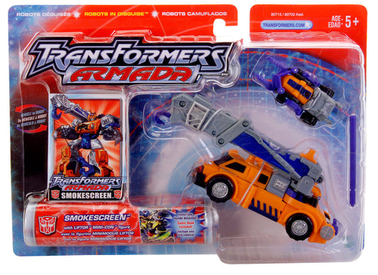 Transformers Armada Smokescreen with Liftor