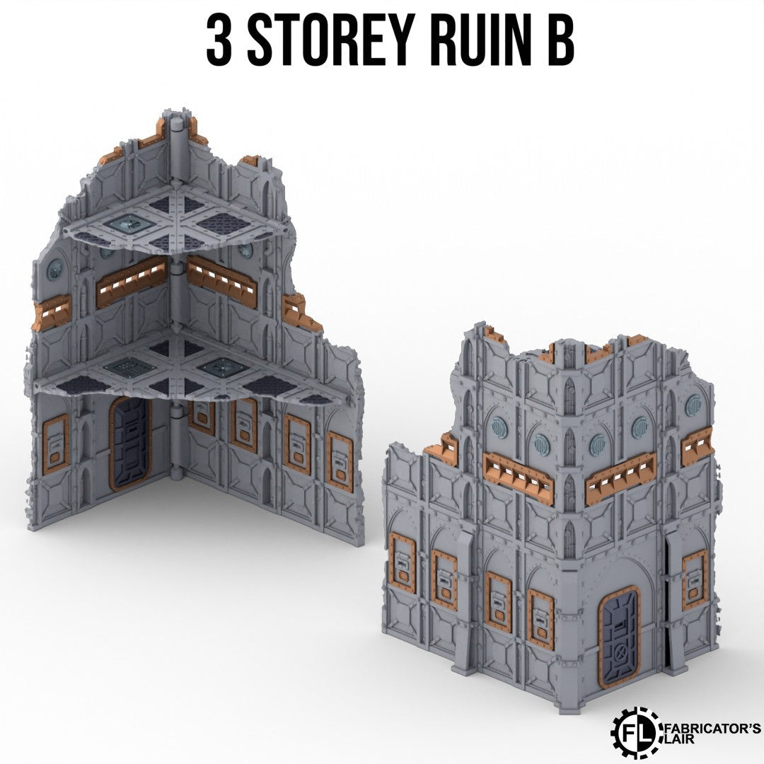 11th Edition Foldable terrain - Armored Set