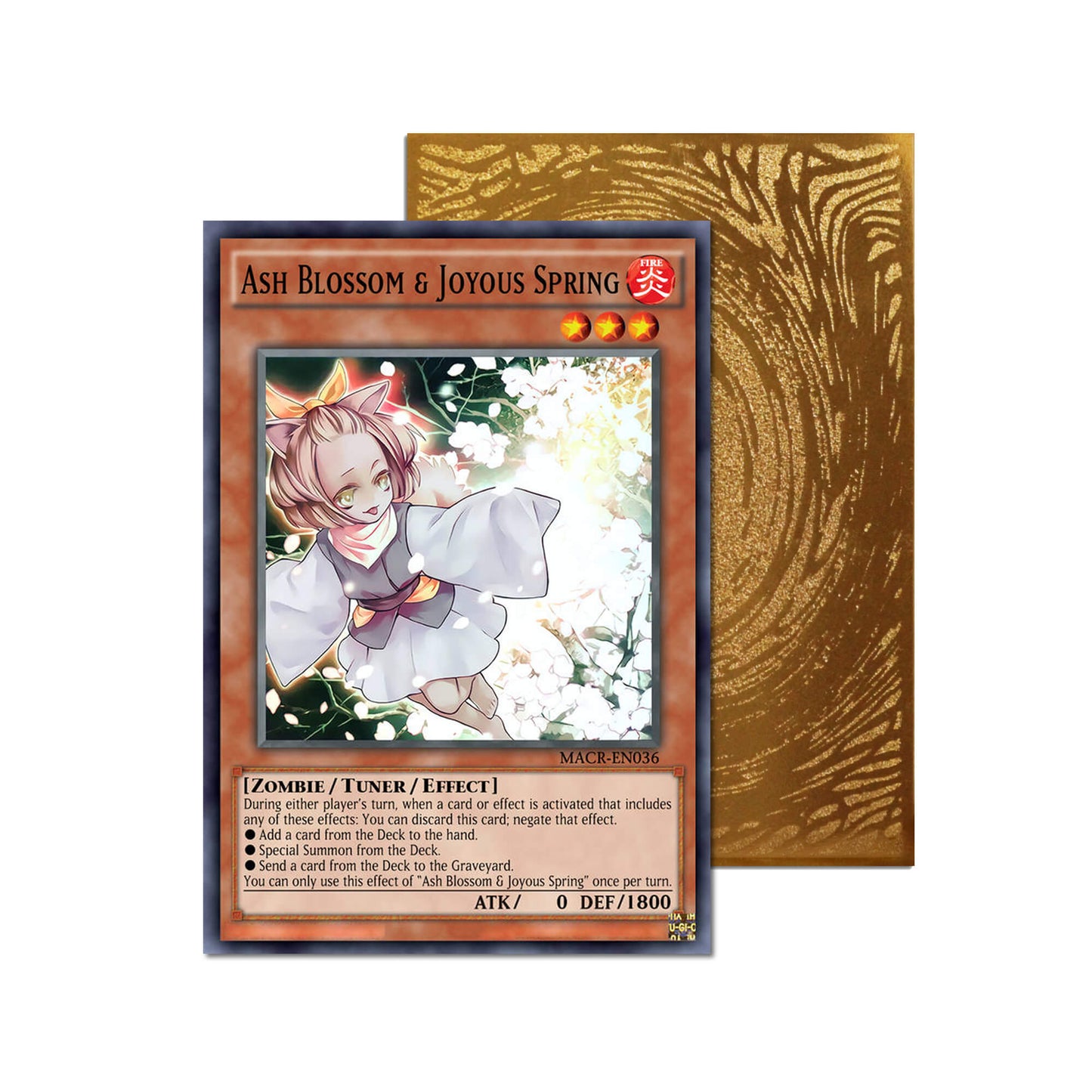 Ash Blossom & Joyous Spring Metal Orica Card